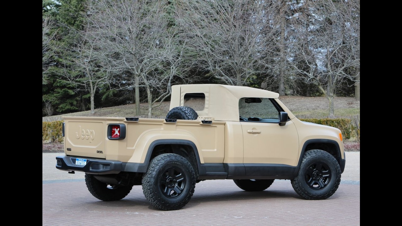 Conheça o Jeep Comanche, uma curiosa picape baseada no Renegade