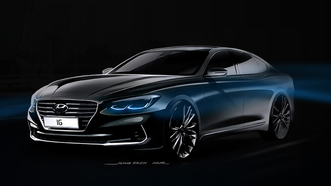 2017 Hyundai Azera teaser
