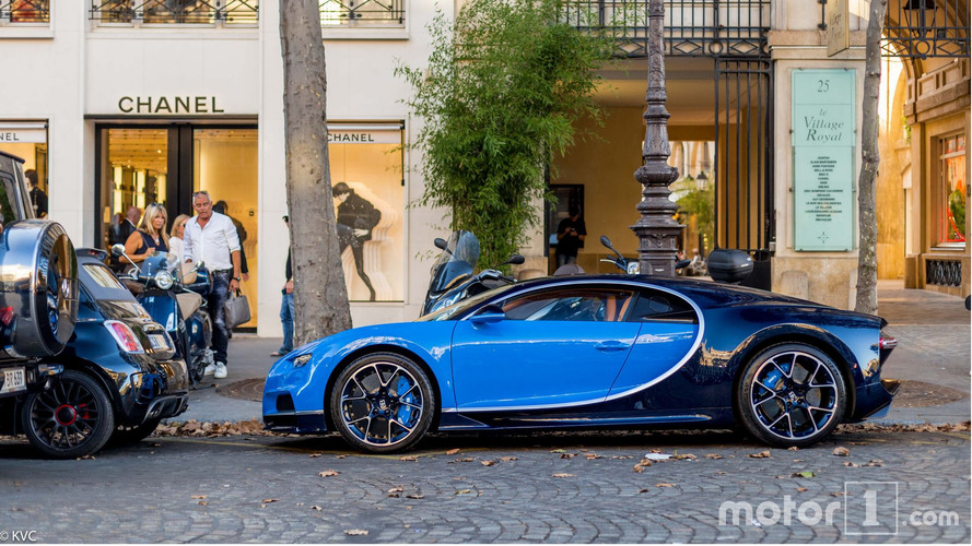 Photos exclusives Bugatti Chiron Paris