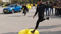 Barcelona players receive new Audi cars