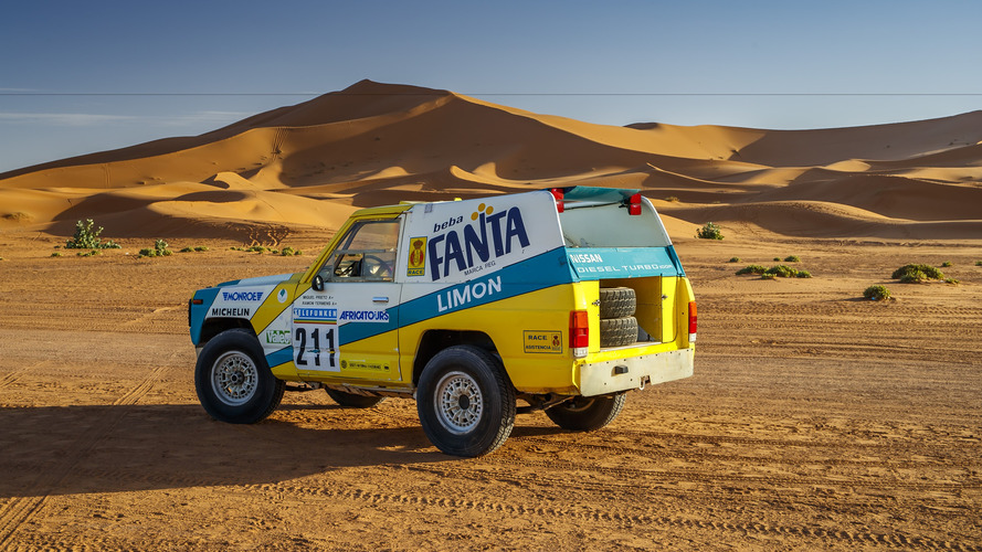 Nissan Patrol du Paris-Dakar 1987 Fanta Limon