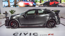 Honda Civic Type R prototype live at Montreal Auto Show