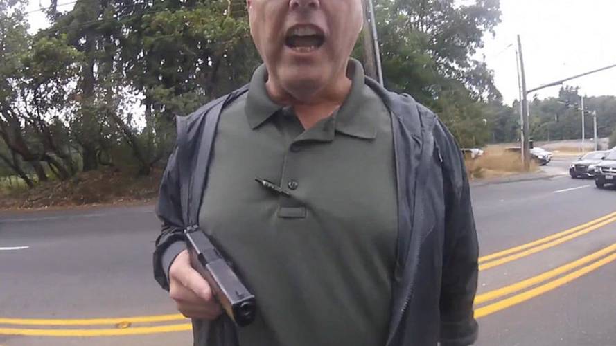 UPDATE: Washington Detective Given 5 Day Suspension for Drawing Gun on Biker