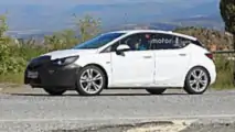 2019 Opel Astra facelift spy photo