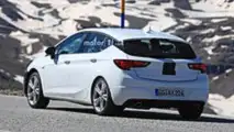 2019 Opel Astra facelift spy photo