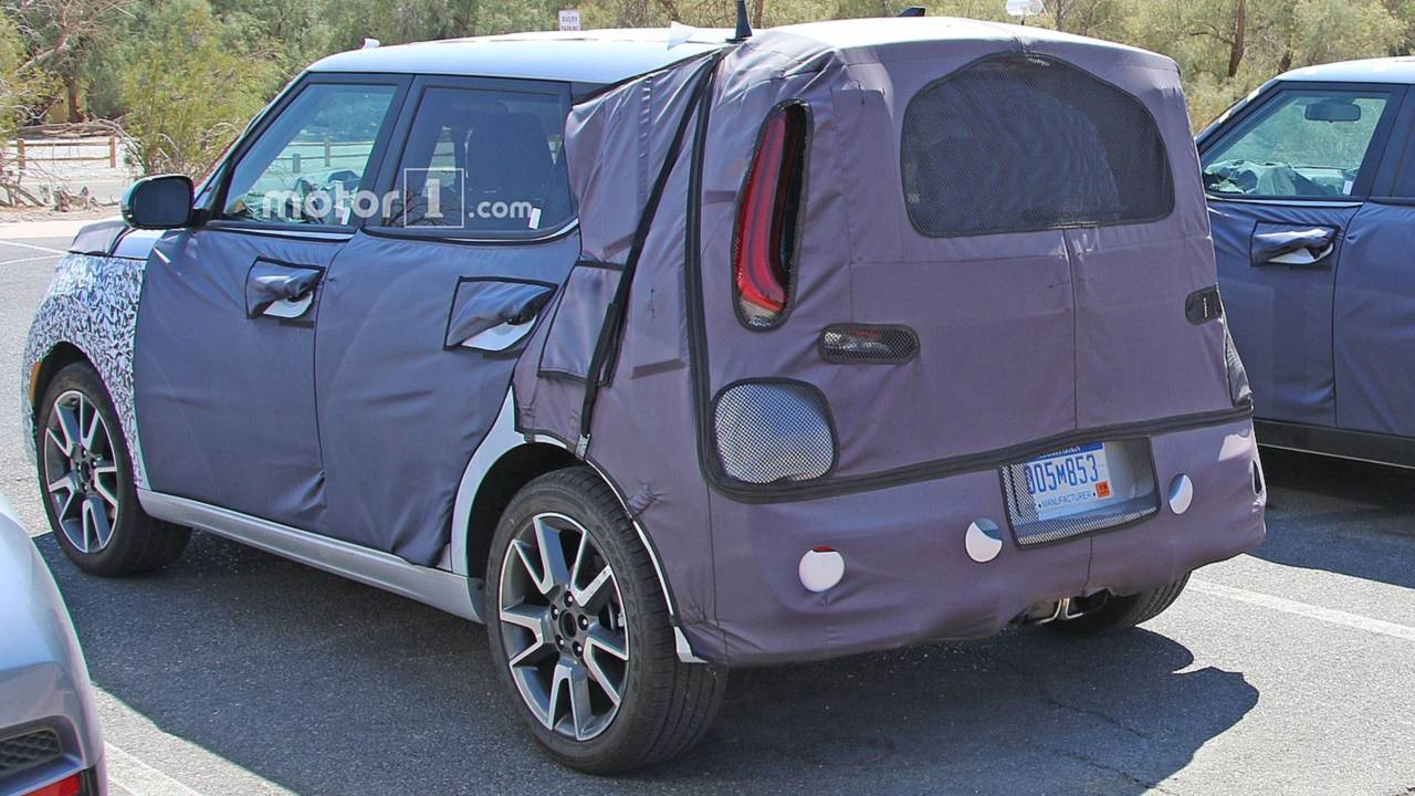Kia Soul 2019 fotos espía