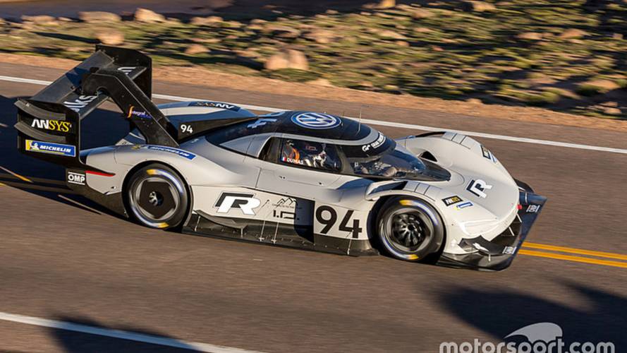 Volkswagen I.D. R y Romain Dumas, en Pikes Peak