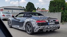 2019 Audi R8 Spyder Casus Fotoğrafları