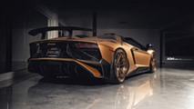 Matte Gold Lamborghini Aventador SV by Empire Auto