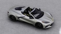 2021 Chevy Corvette High Angle Quarter Visualizer