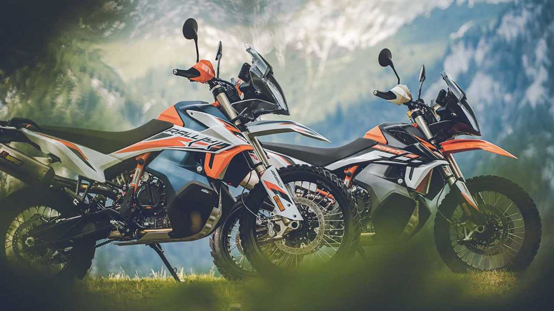 Resin Bike 3D Resinated Motorcycle Side Stickers Compatible With KTM 890 Adventure-R 2021
