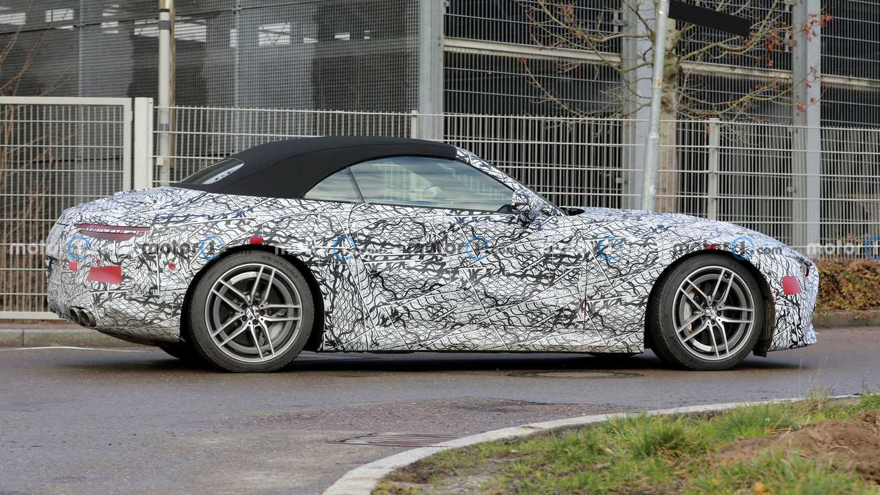 Mercedes-Benz SL 2022, nuevas fotos espía