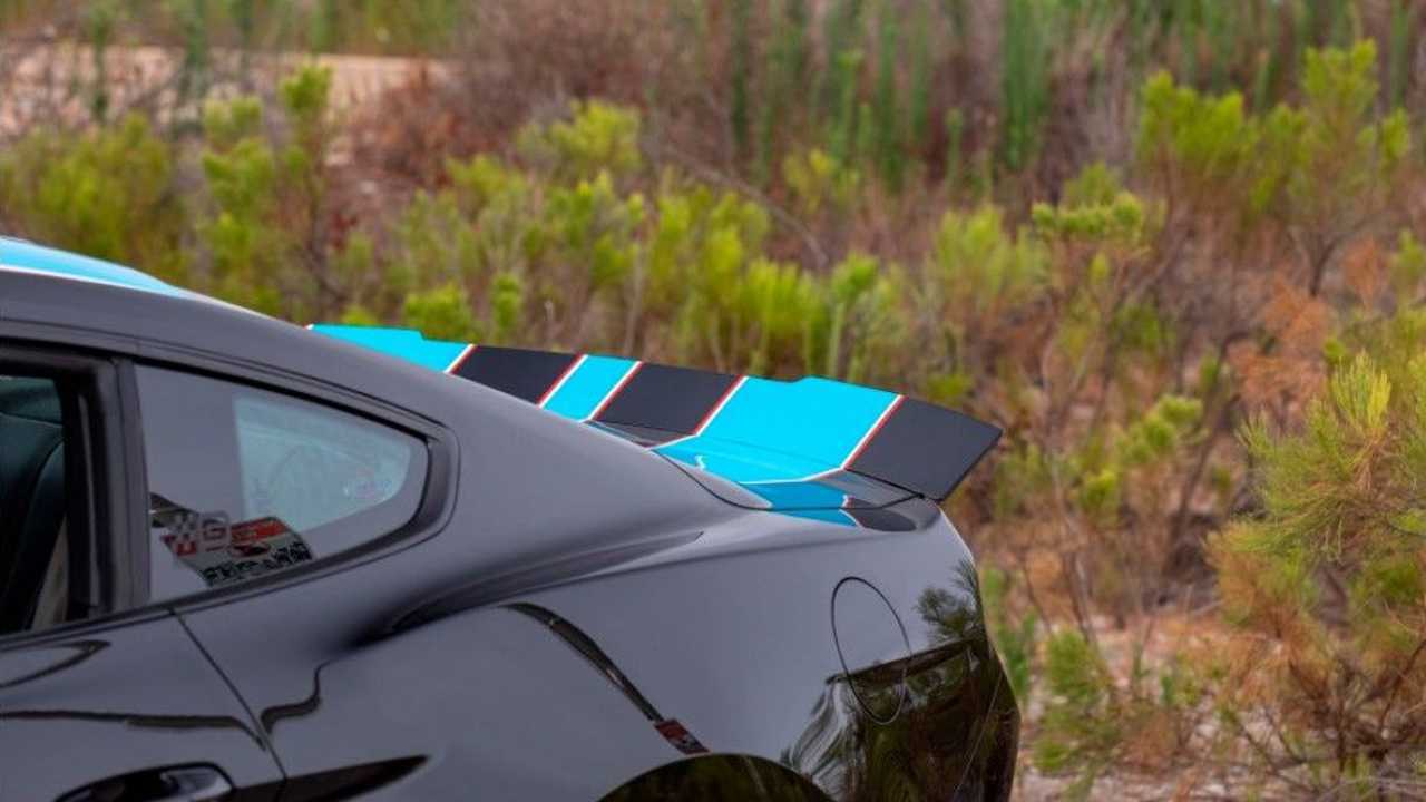 Ford Mustang Edisi Petty’s Garage Warrior detail belakang