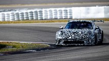 2021 Porsche 911 GT3 Cup with camouflage