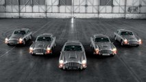 The first five Aston Martin DB5 continuation cars