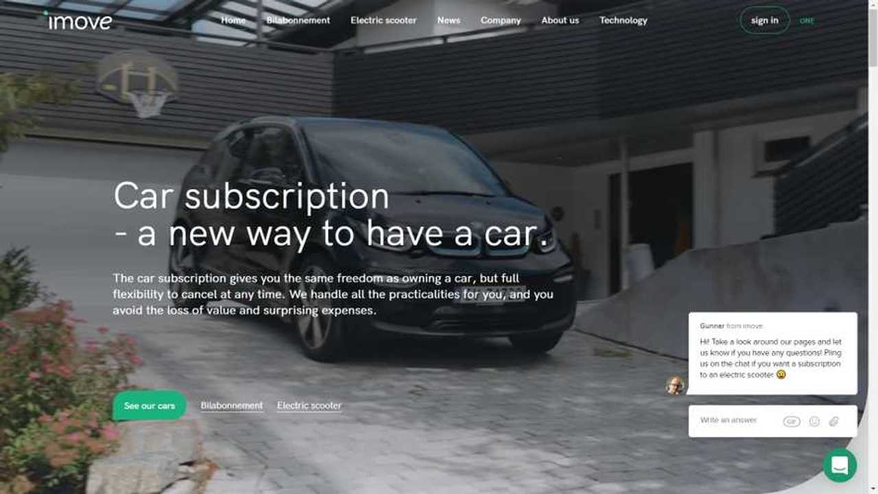 Imove Offers EV Subscription In Norway, But Their Real Business Is IT