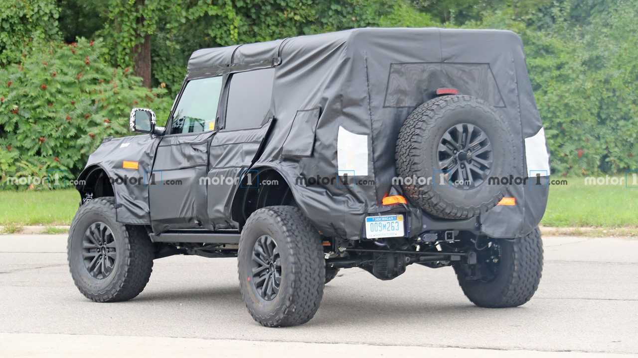 Ford Bronco Warthog, fotos espía