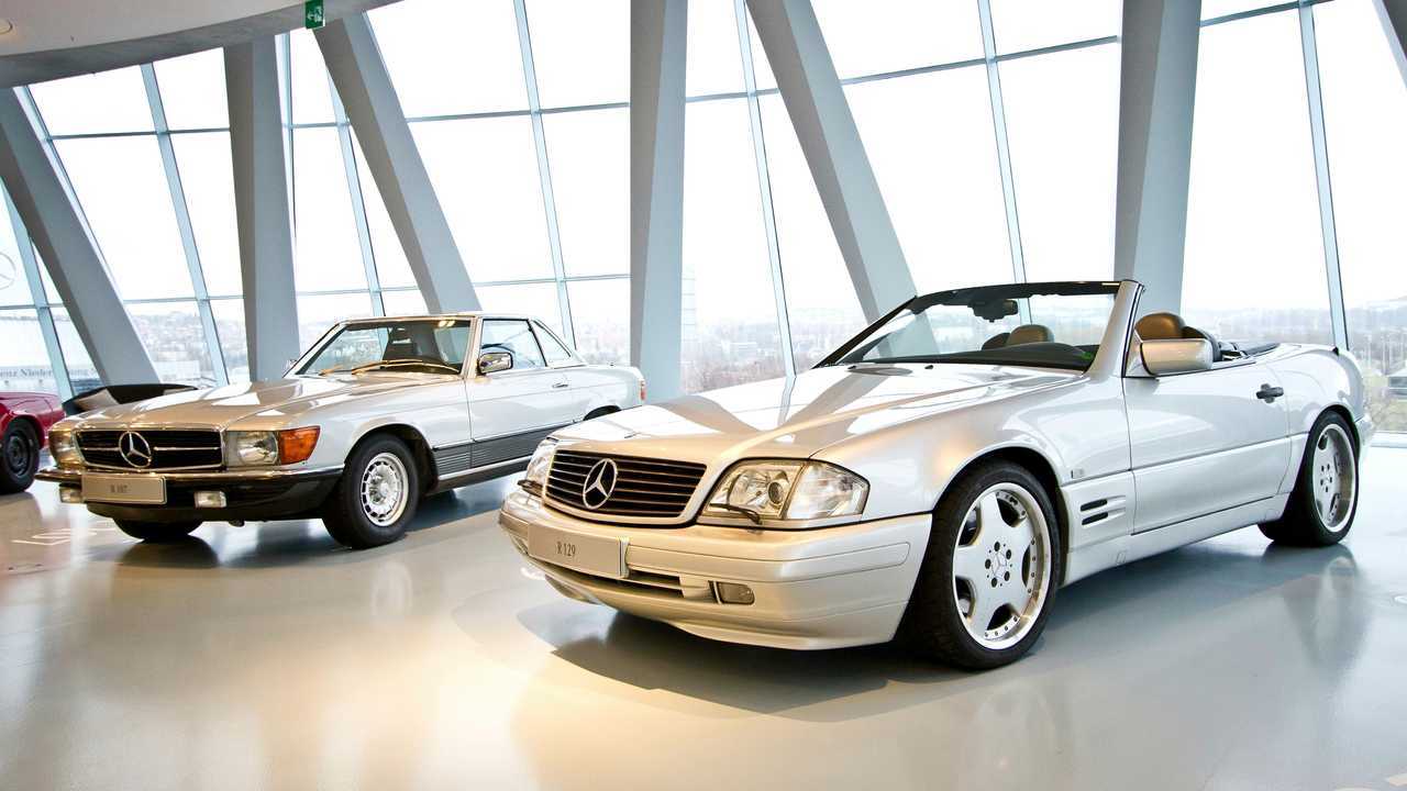 Mercedes-Benz SL R 129 'sidesticks' (1998)