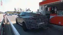 BMW X6 M50i casus görüntüler