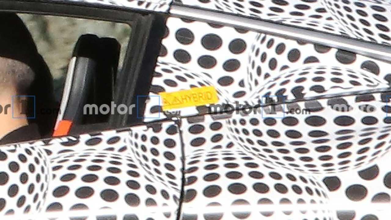 McLaren 720S hybrid test mule spy photo