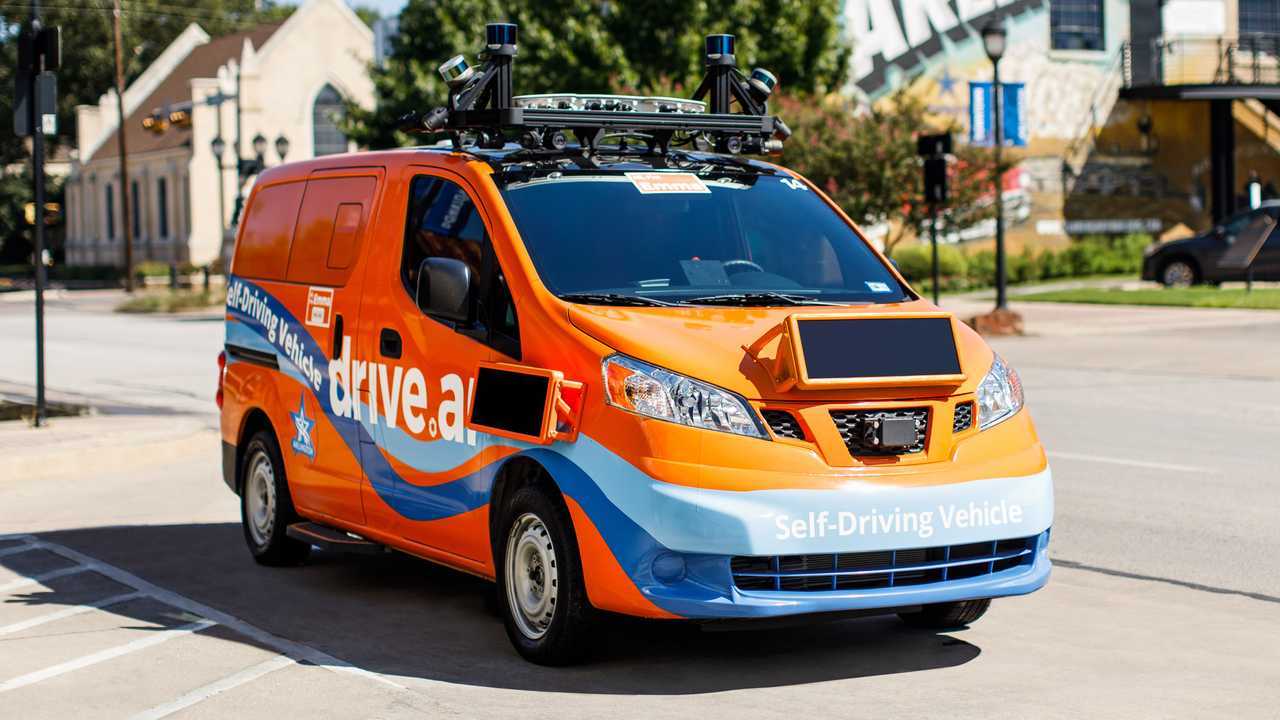 Drive.ai's self-driving Nissan NV200