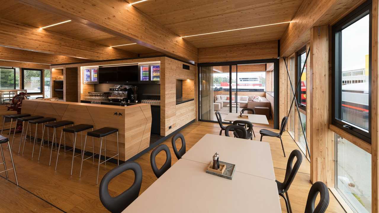Red Bull Racing new motorhome revealed in Spain