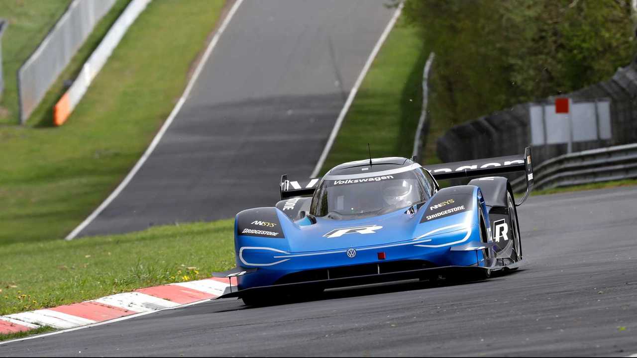 Volkswagen I.D. R at the Nürburgring Nordschleife