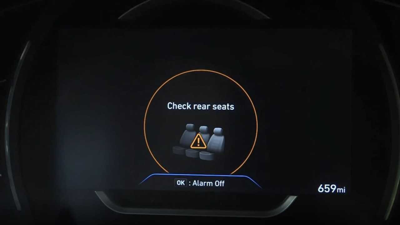 Hyundai Rear Occupant Alert