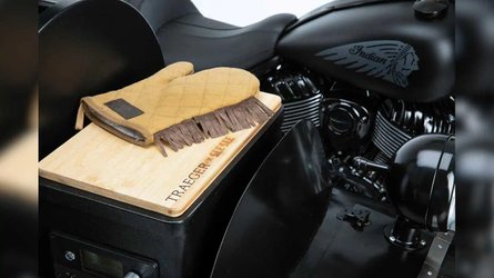 Traeger x See See x Indian Motorcycle Grill at Sturgis