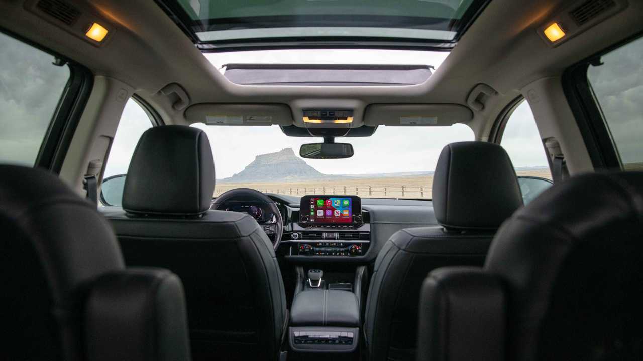 Новый Nissan Pathfinder, интерьер