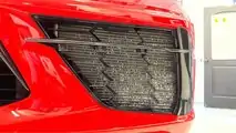 Corvette C8 AC Condenser Damage