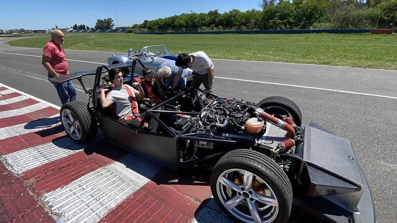 Rauda T04R: primera prueba en pista para el nuevo deportivo argentino