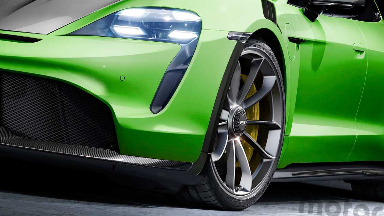 Porsche Taycan GT2 Rendering