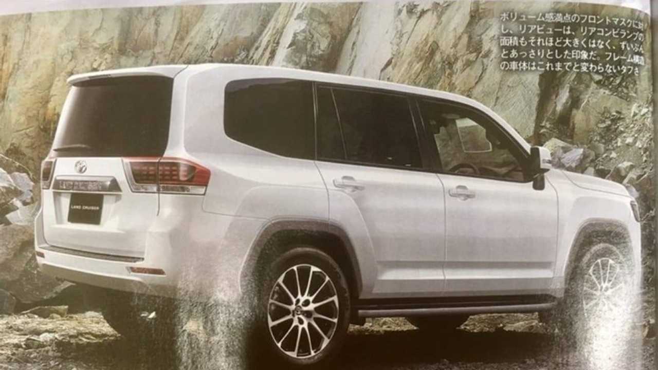 Рендер Toyota Land Cruiser 300