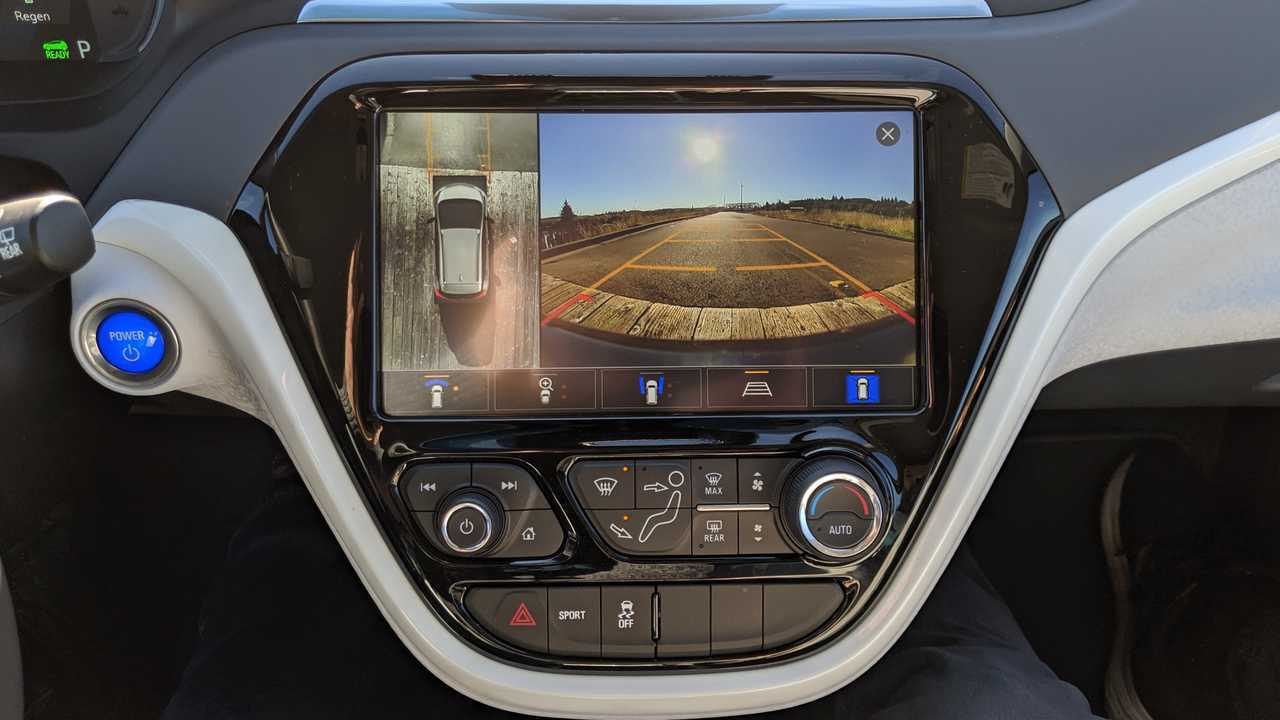 2020 Chevy Bolt EV's HD rear camera system is an improvement over the previous system