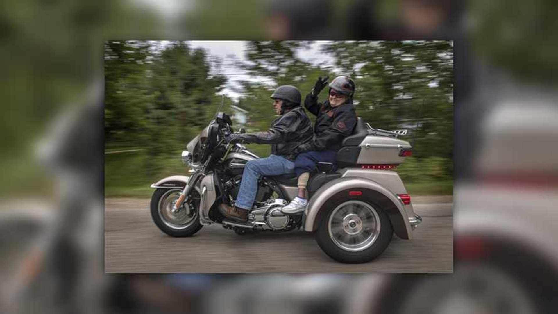 96YearOld Finally Fulfills Dream Of Riding A Motorcycle