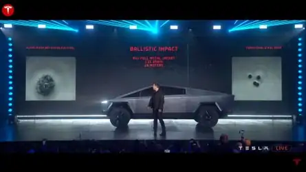 Sandy Munro: Tesla Cybertruck’s Body Will Deflect Stray Bullets While Hunting Tesla Cybertruck Event