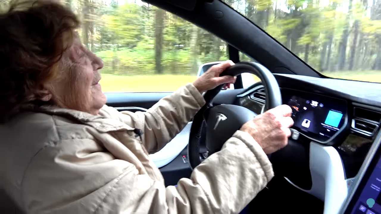 Do You Have Any Info On This 92-Year-Old Lady That Drove A Tesla Model X?