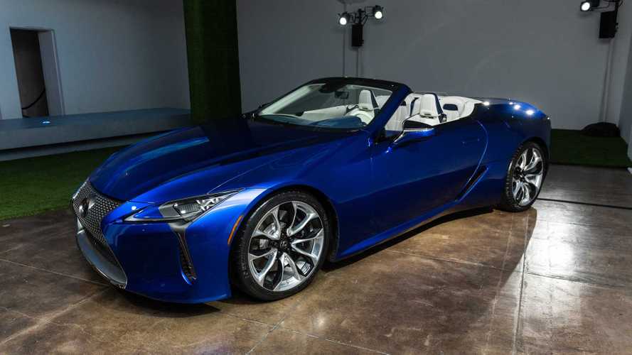 Lexus LC 500 Convertibile, lunga vita alle cabriolet