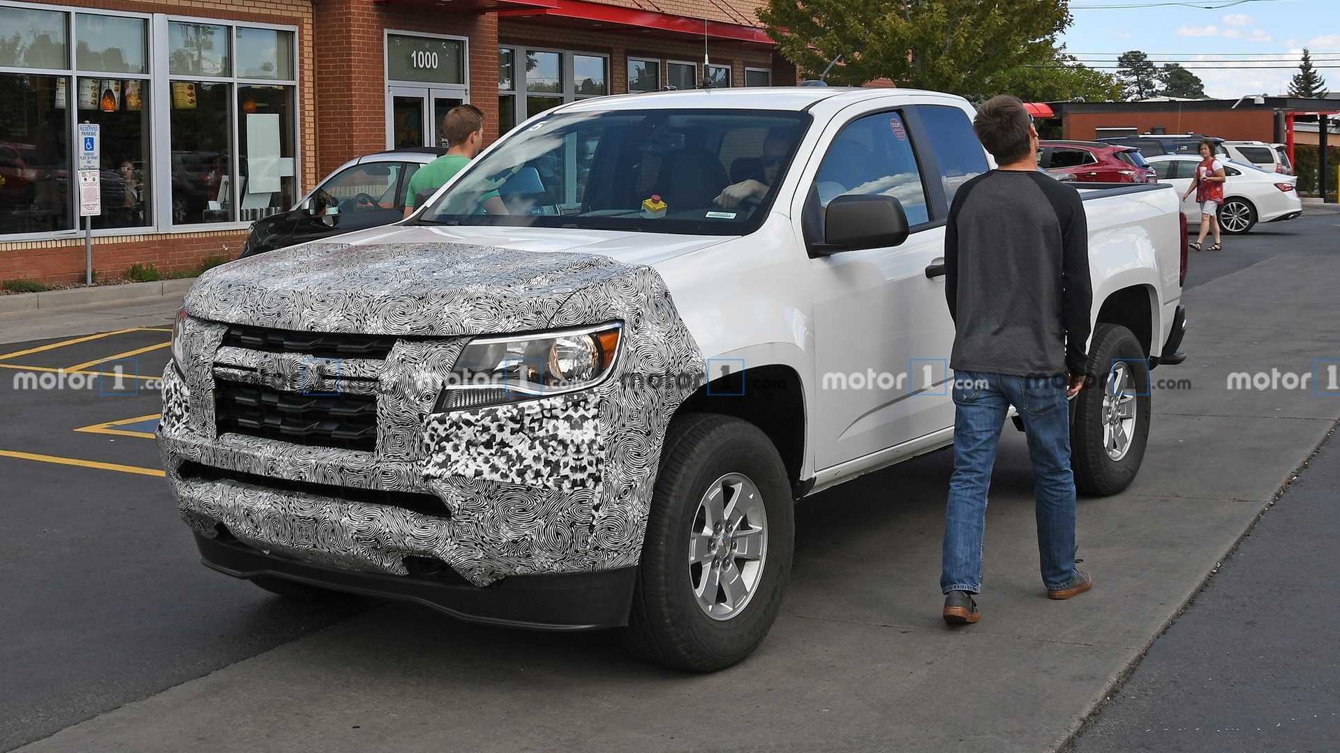 2021 Chevrolet Colorado Spy Photo