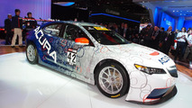 Acura TLX GT race car live in Detroit