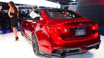 Infiniti Q50 Eau Rouge live at 2014 NAIAS