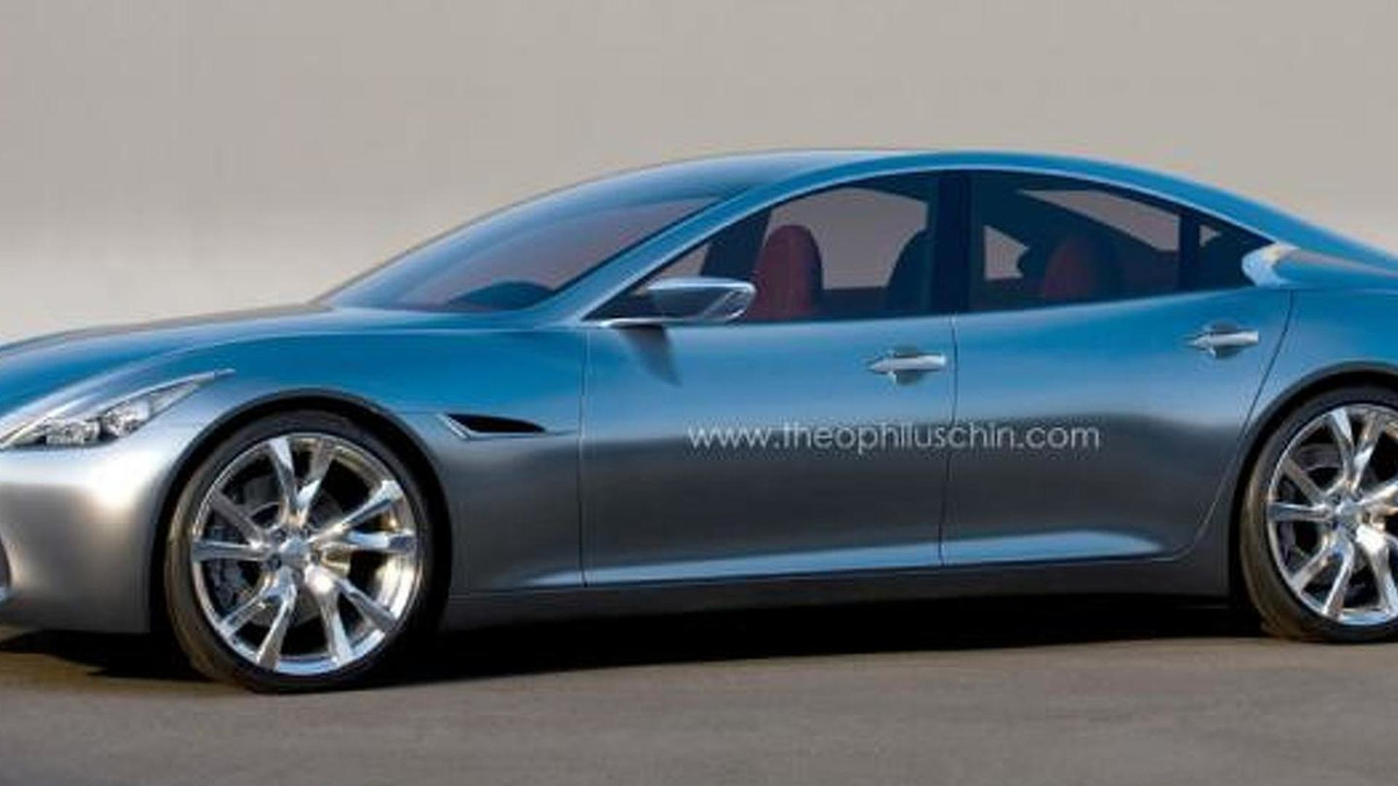 Infiniti Four Door Coupe Artist Rendering Motor1 Photos Infiniti Four Door Coupe Artist Rendering