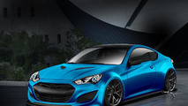 Hyundai JP Edition Genesis Coupe for SEMA 14.10.2013