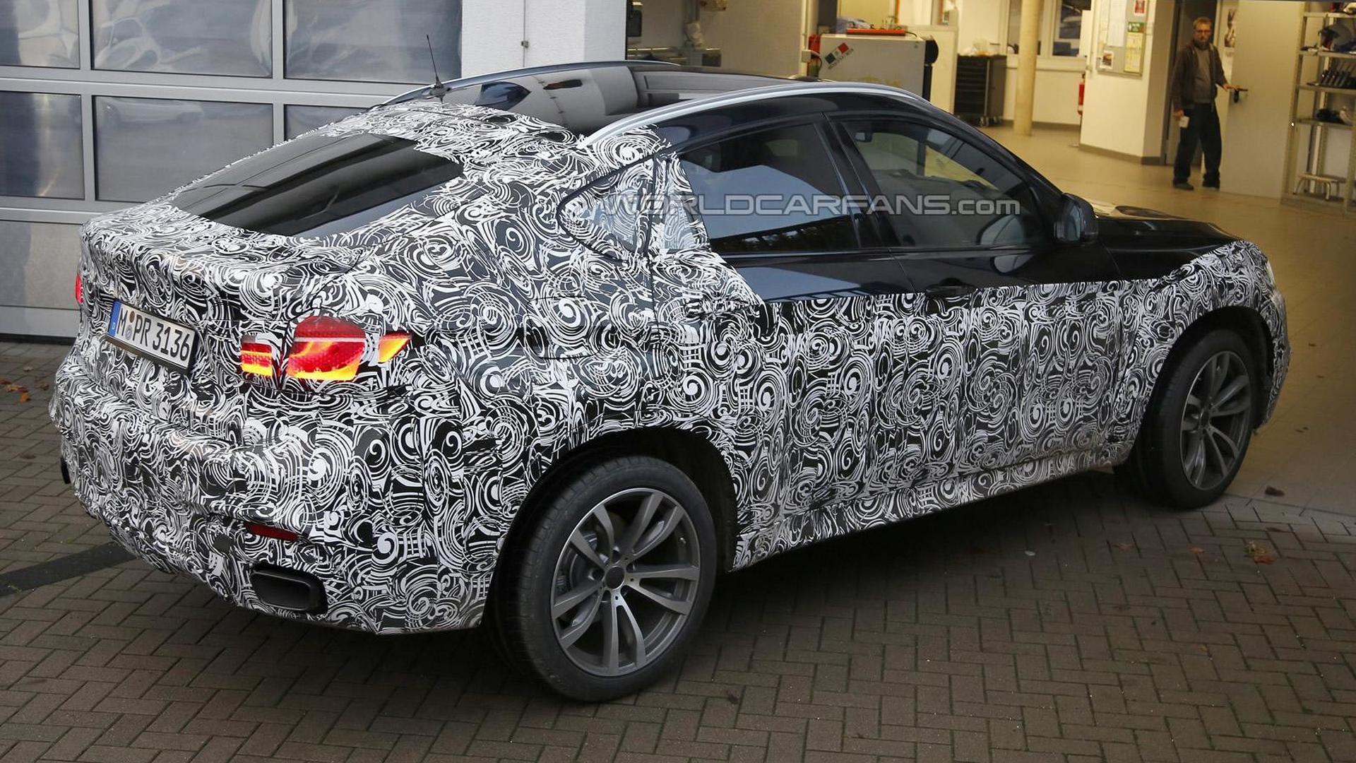 Next-gen BMW X6 spy photo 22.10.2013