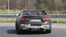 BMW M4 Convertible spy photo