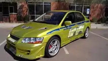 Paul Walker's Mitsubishi Evo from 2 Fast 2 Furious