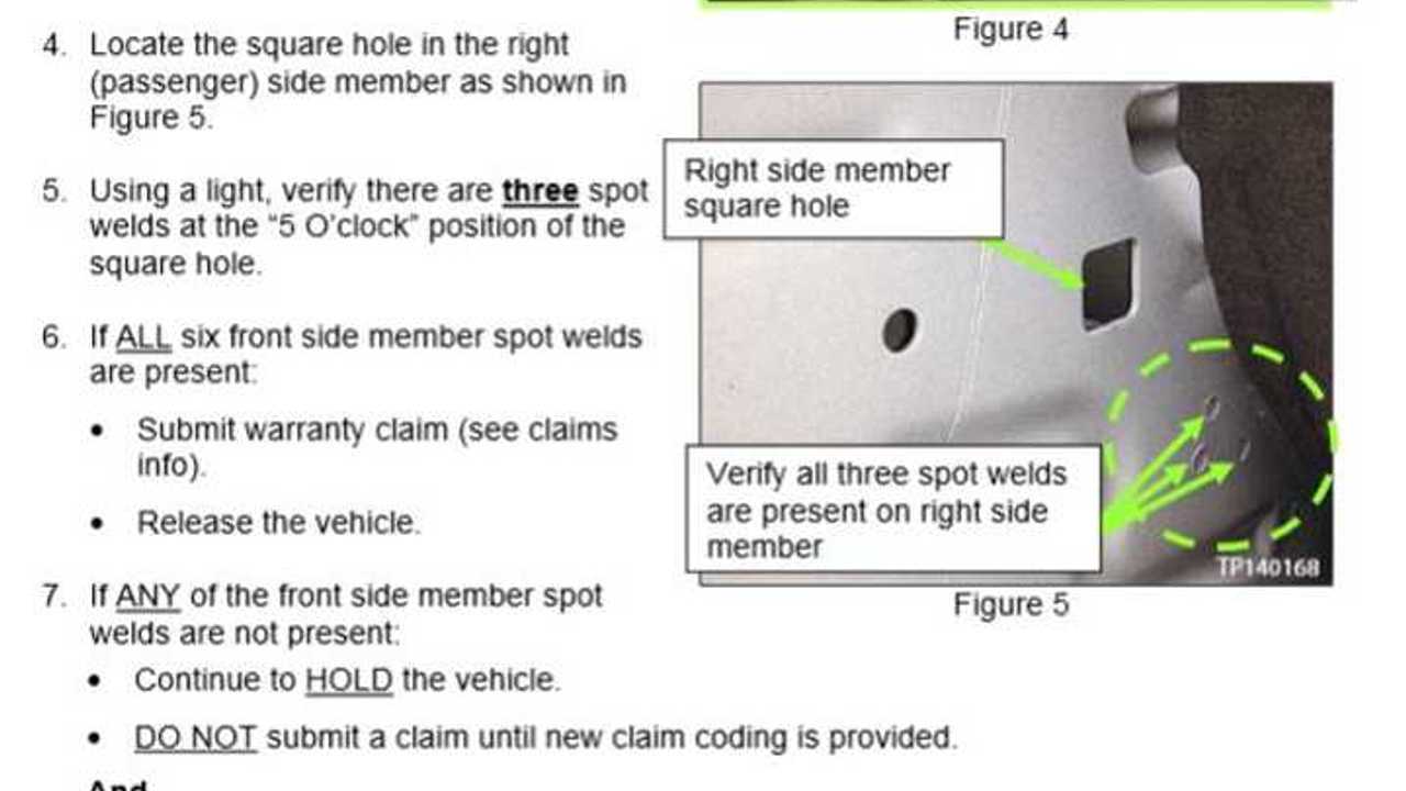 2014 Nissan LEAF Dealer Inspection/Repair Instructions