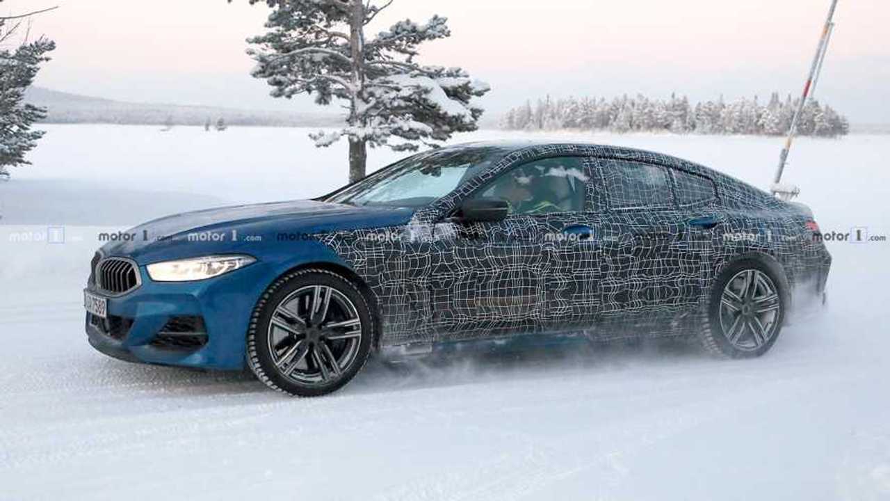 BMW 8-й серии Gran Coupe Spy фото