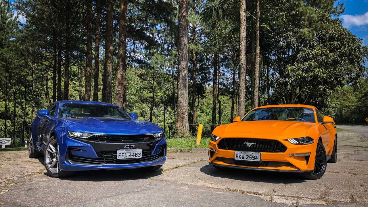 Comparativo: Camaro 2019 x Mustang